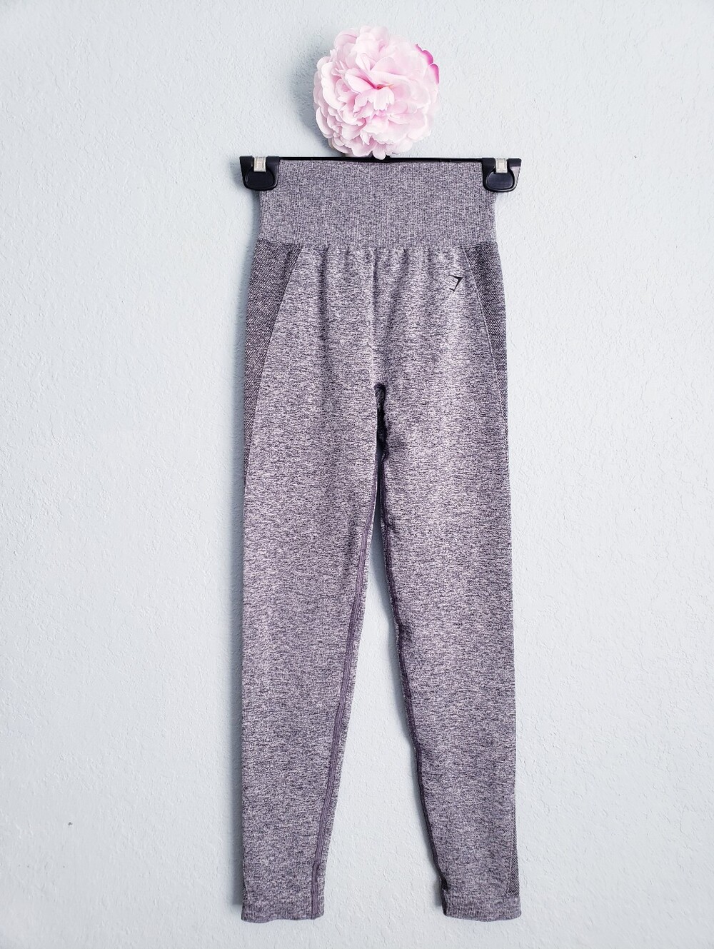 Gymshark Gray Charcoal Marl Flex High Waisted Leggings